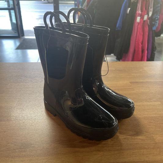 New Zoogs Black Rain Boots 1