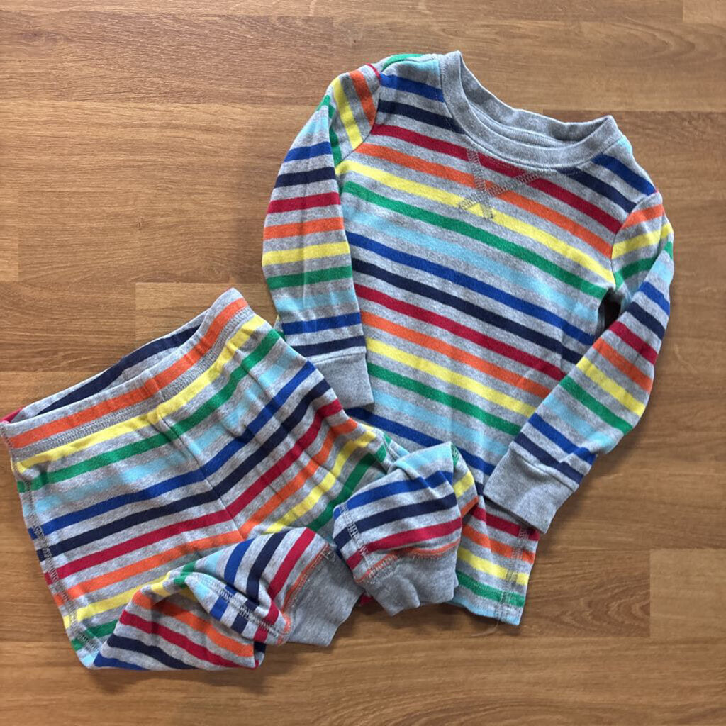 Primary Stripped Pj Set 18-24M