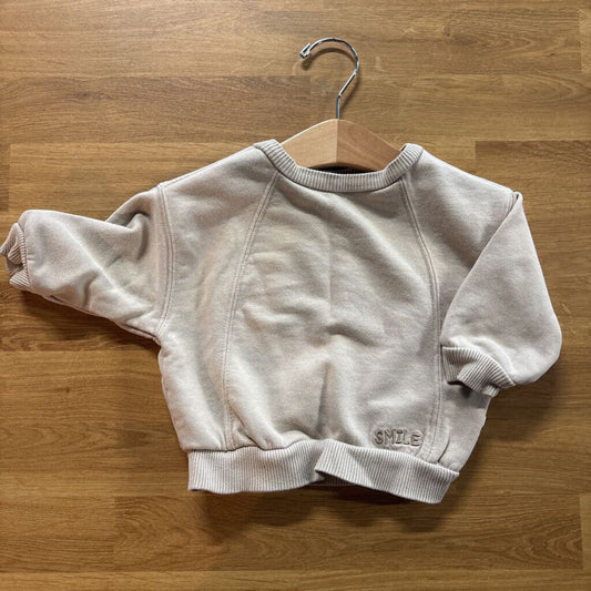 Easy Peasy Smile Crewneck 6-9M