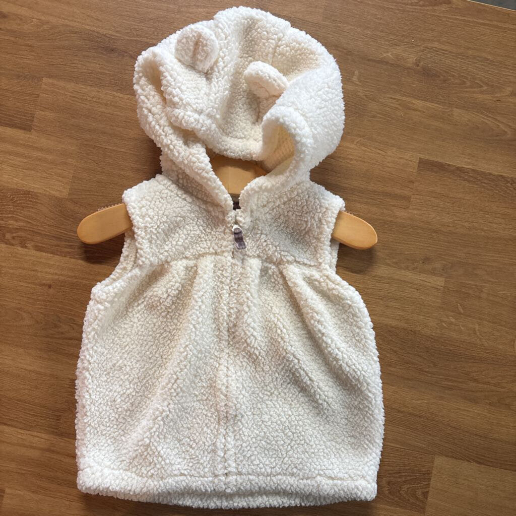 Carter's Sherpa Hoodie Vest 18M