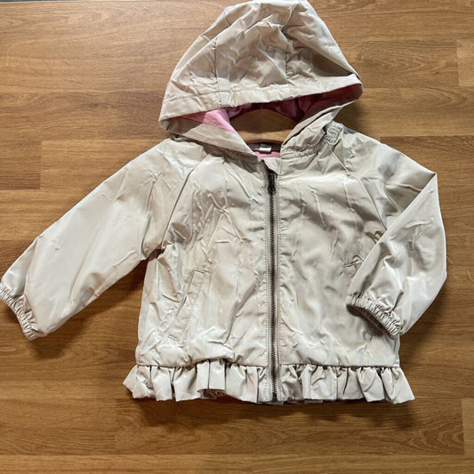 Gymboree Ruffle Rain Jacket - 12/18m