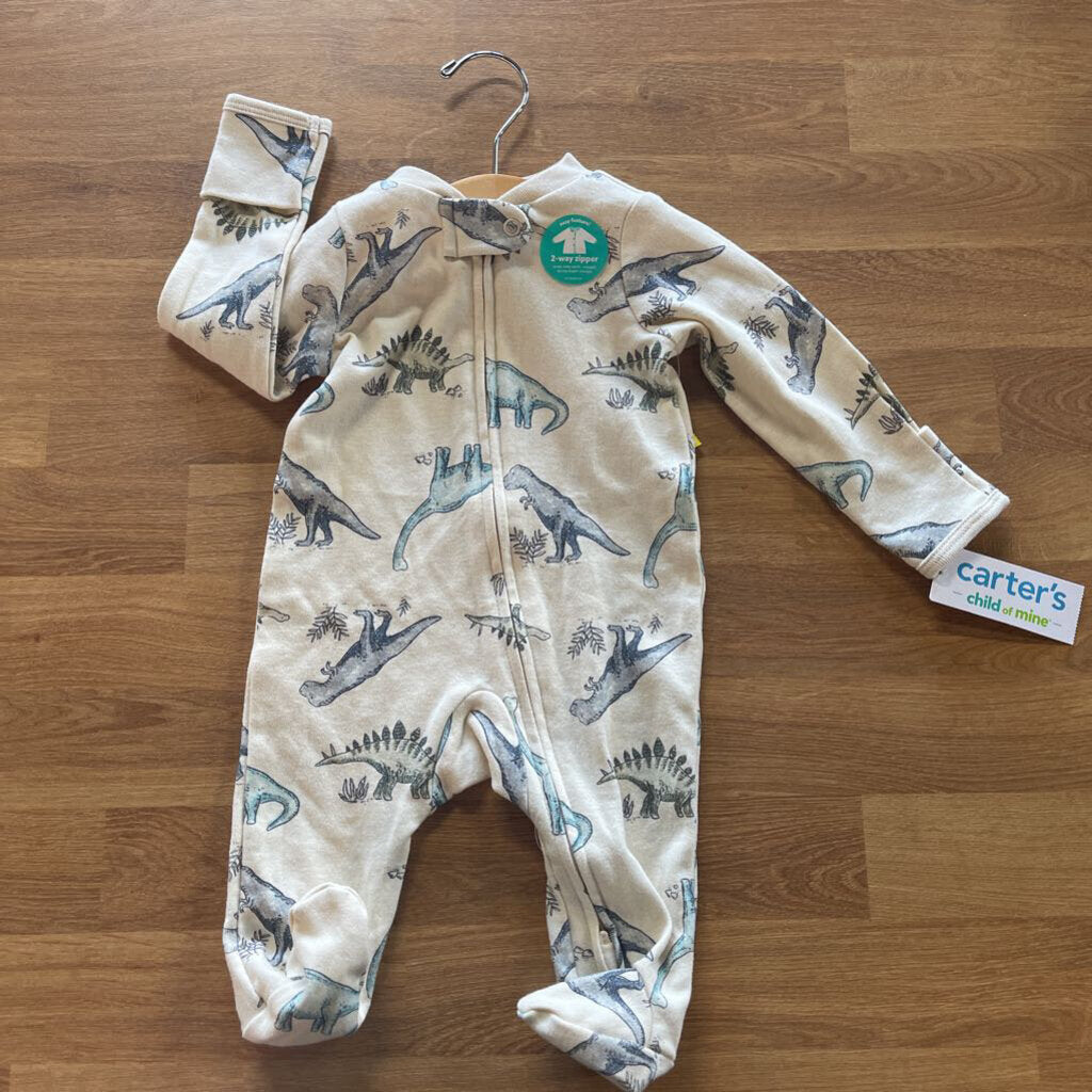 NWT Carter's Dino Sleeper - 0/3m