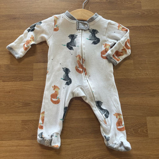 Burt's Bees Animal Pjs - NB