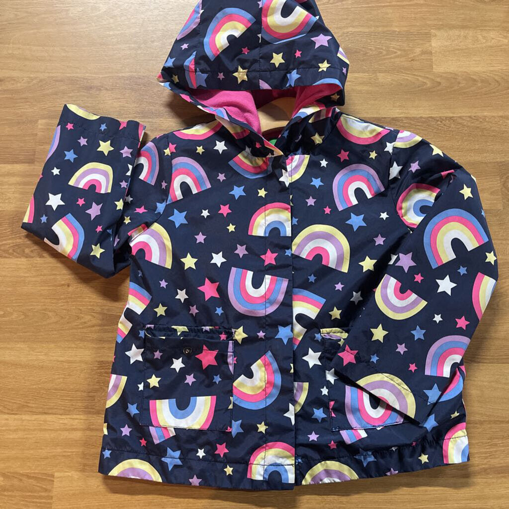 Dip Rainbow Rain Jacket - 4T