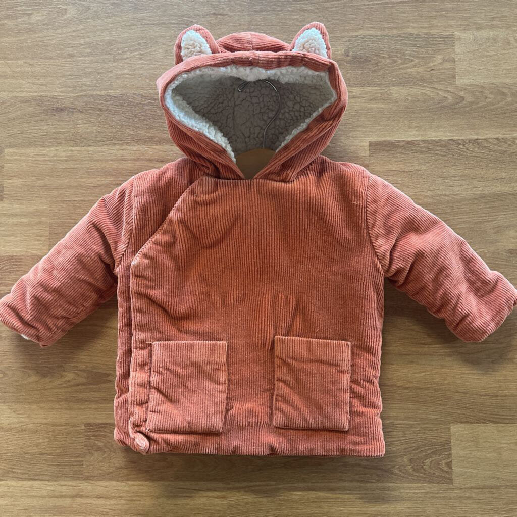 Hanna Andersson Corduroy / Sherpa Jacket - 6/12m