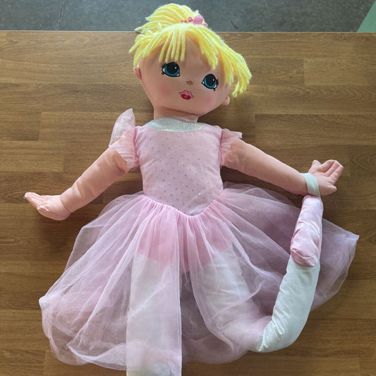 Pebble Knit Ballerina Doll