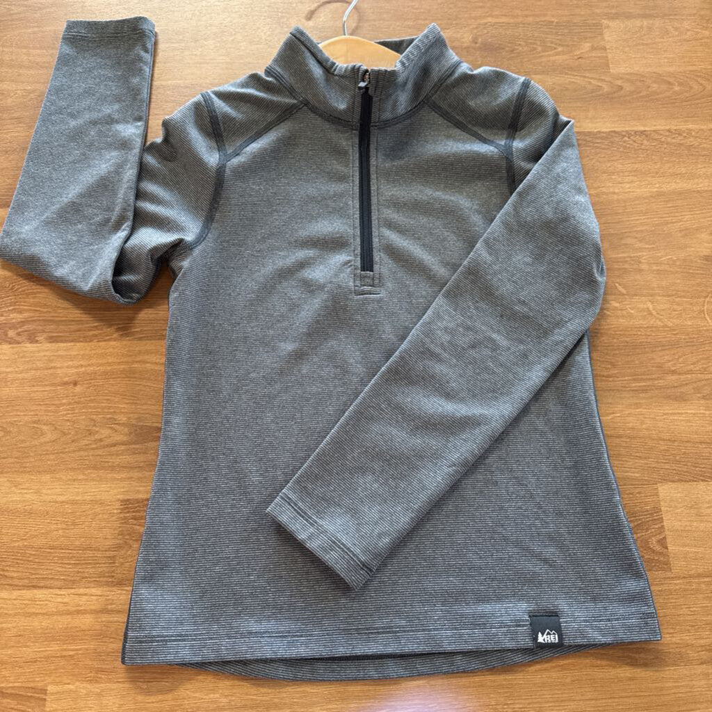 REI Stripped 1/4 Zip LS Top