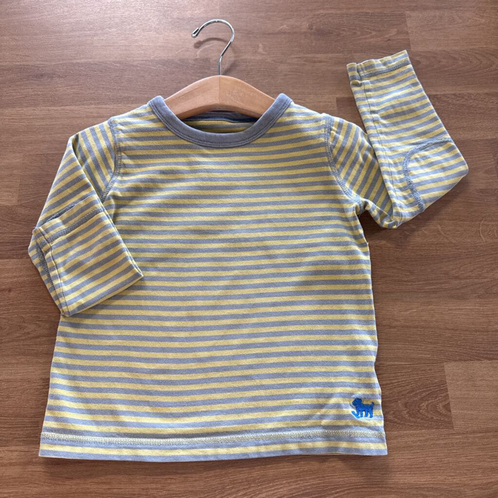 Mini Boden Stripe LS Tee (small mark on arm) - 3/4