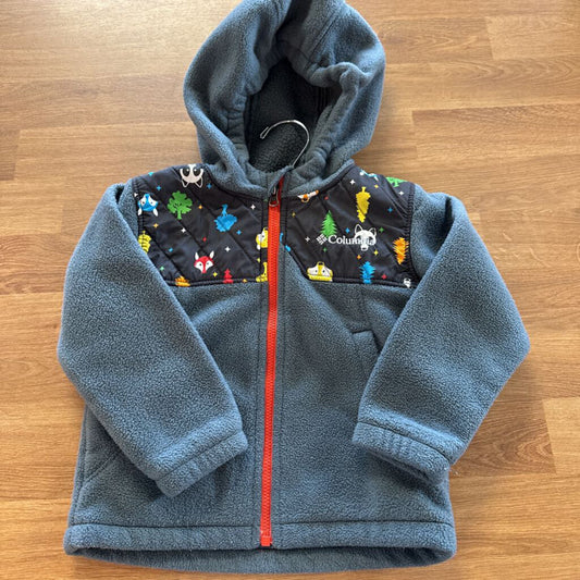 Columbia Fleece Hoodie Jacket - 2T