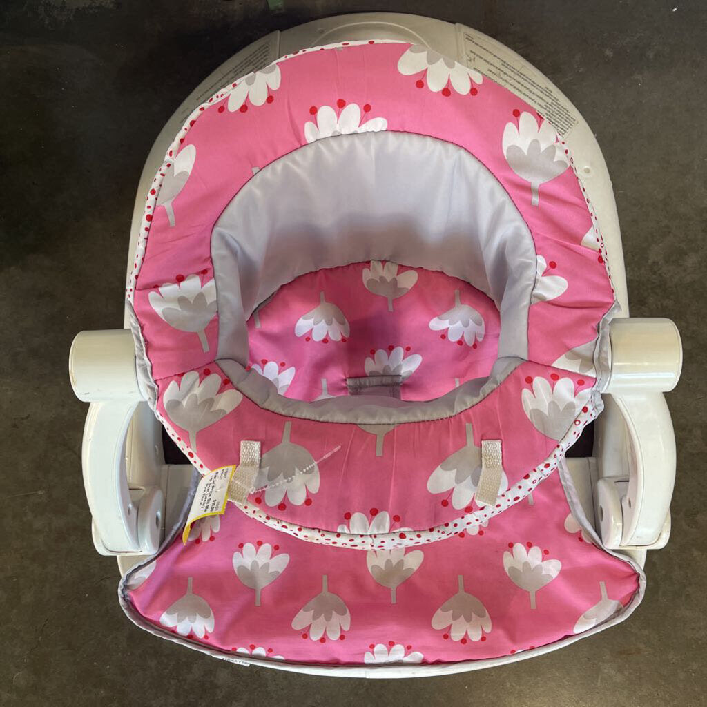 Fisher Price Sit Me Up Seat (wear) - Pink Floral