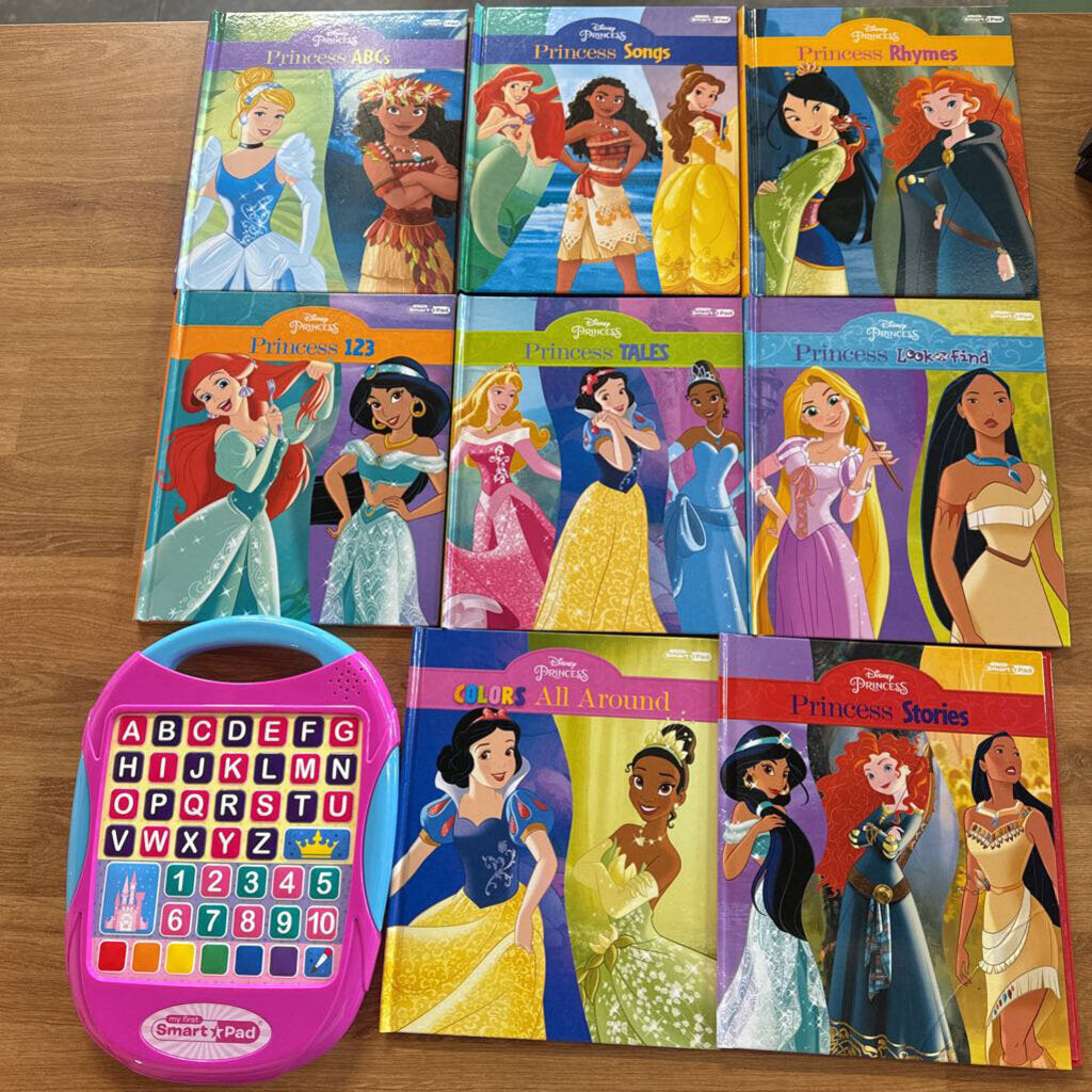 My First Smart Pad w/ 8 Books - Princess