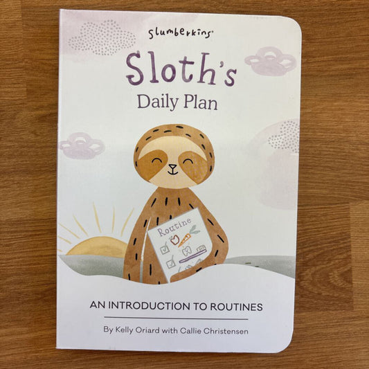 Slumberkins Sloth's Daily Plan