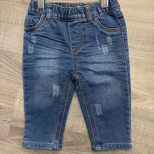 First Impressions Distressed Jeans - 3/6m