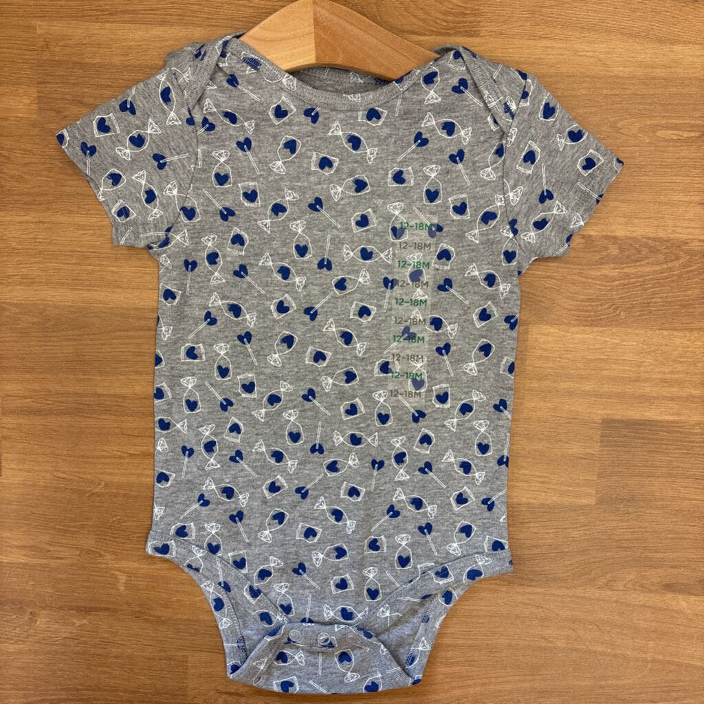 NWOT Dip SS Onesie - 12/18m