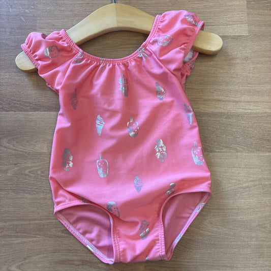 First Impressions Ice Cream One Pc Swim - 6/9m
