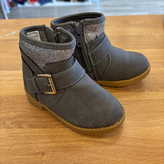 Stepping Stones Grey Boots - 5