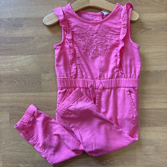 Baby Gap Tie Waist SS Romper - 2