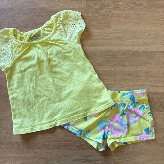 Osh Kosh SS Tee / Shorts Set - 12m