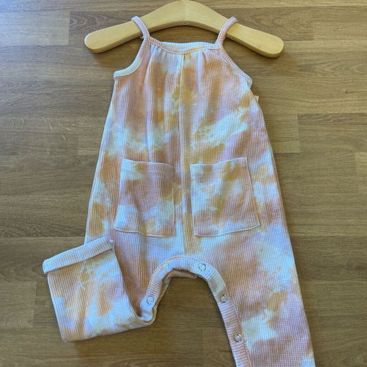 NWT Greyson Mini Tie Dye Tank Romper - 18m