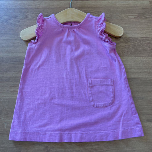 Primary Pocket SS Dress - 3/6m