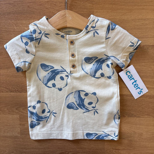 NWT Carter's Panda SS Tee - 6m
