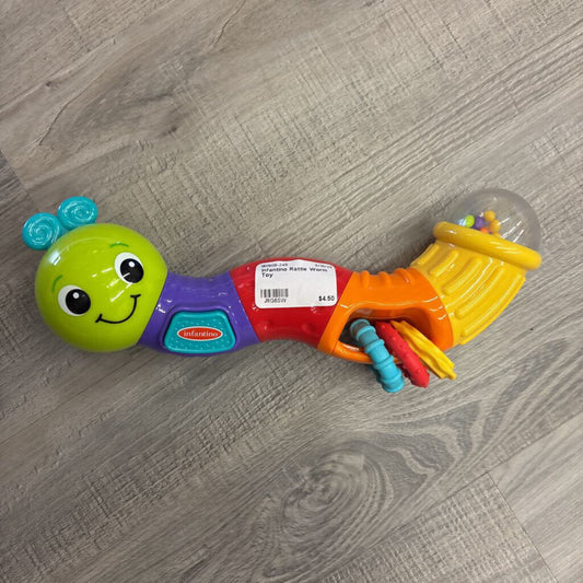 Infantino Rattle Worm Toy