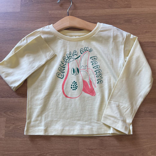 NWOT Amazon Banana LS Tee - 4T