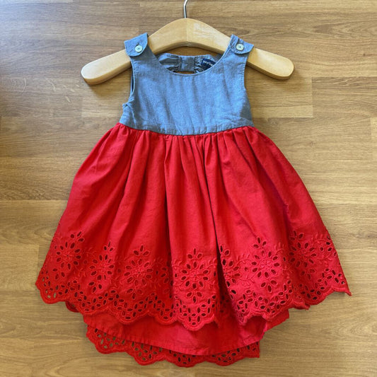 Baby Gap Eyelet Tank Dress 6-12m