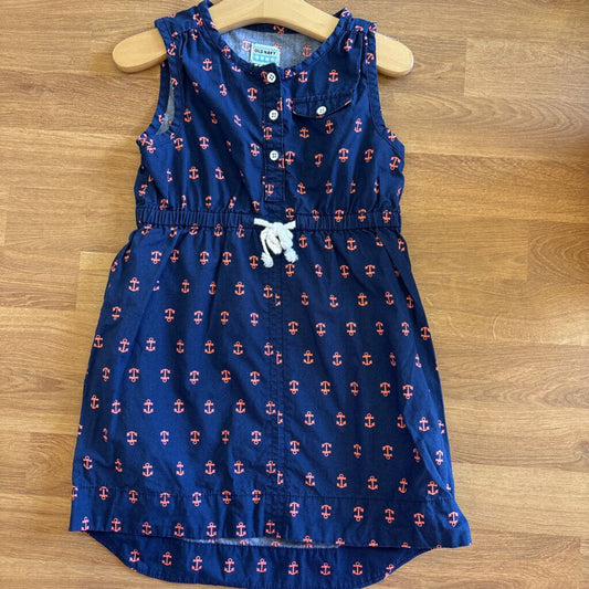 Old Navy Anchor Tank Dress 4T