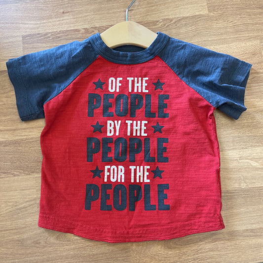 Peek Honest Abe Ss Tee 12-18m