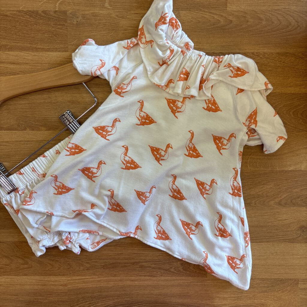 Kate Quinn Bamboo Goose Two Pc Set - 3/6m