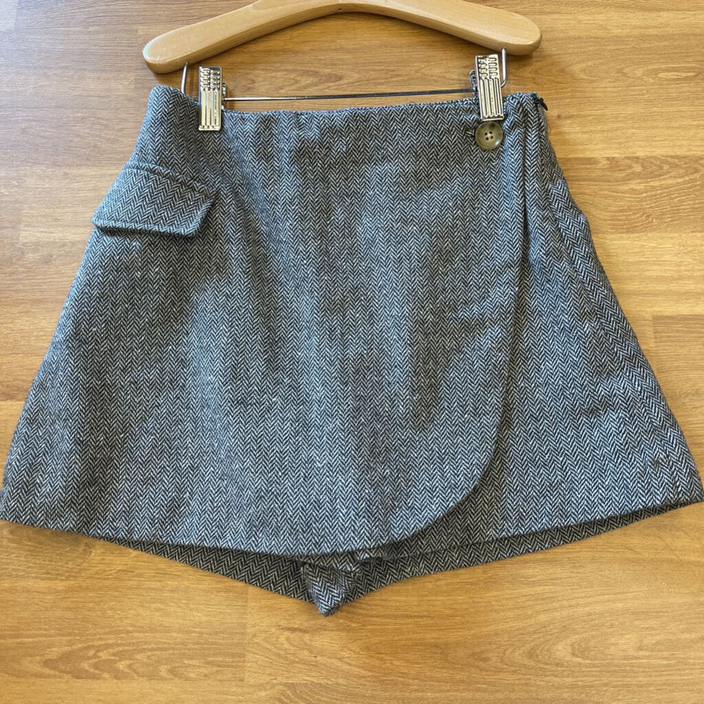 NWT Zara Herringbone Skort - 11/12