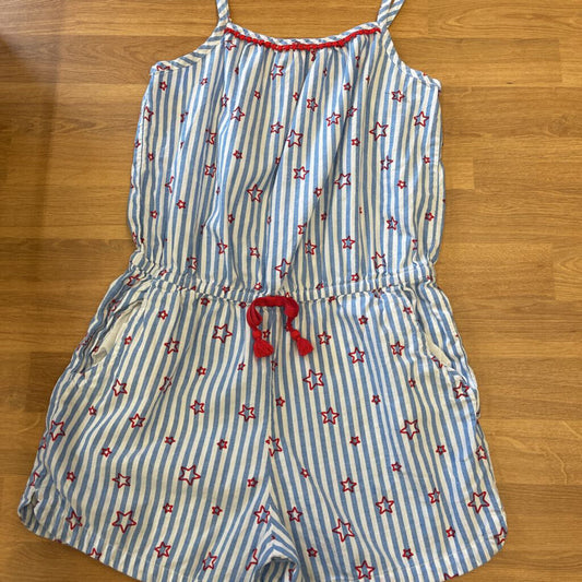 Cat & Jack Stars & Stripes Tank Romper - 10/12