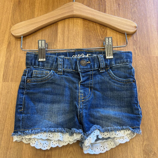 Cat & Jack Denim Shorts - 2T
