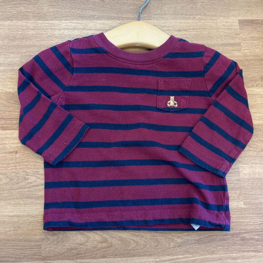 Baby Gap Stripe LS Tee - 6/12m