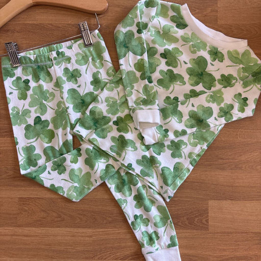 Burt's Bees Clover Pjs - 3T