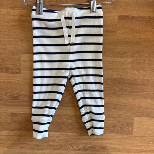 Baby Gap Stripe Ribbed Leggings - 6/12m
