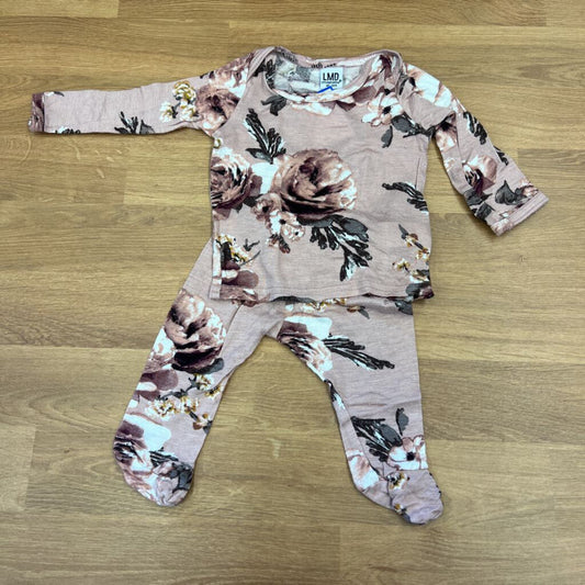 LMD Floral Two Pc Set - PM