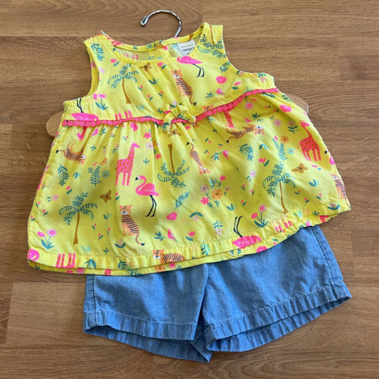 Carter's Tiger Two Pc Set - 9m