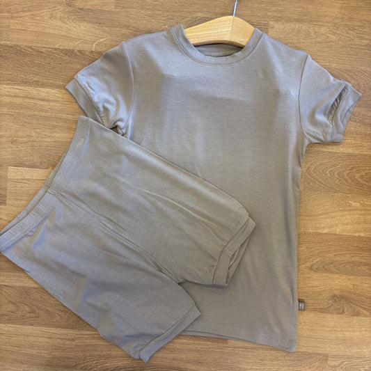 NEW Vaenit Brown Viscose Short Pjs - 6x/7