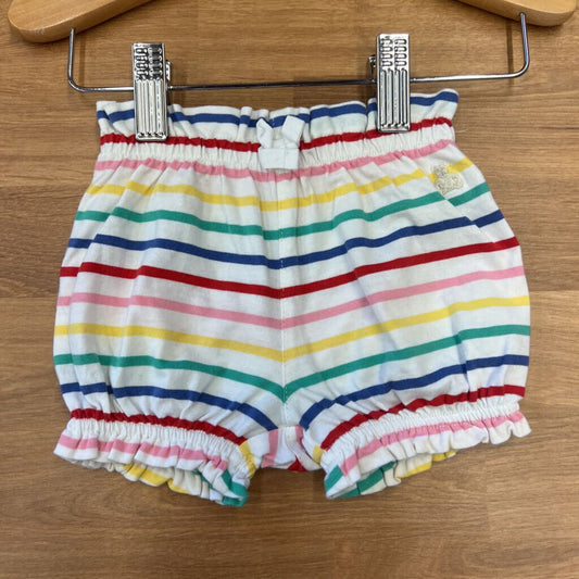 Baby Gap Stripe Bloomer Shorts - 3/6m