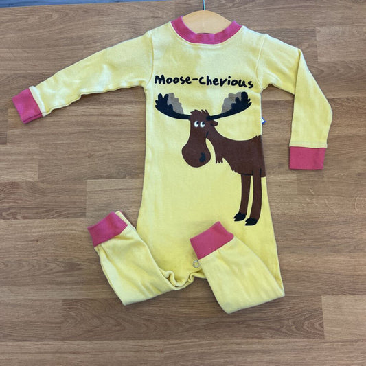 Lazy One Moose Coverall - 12m