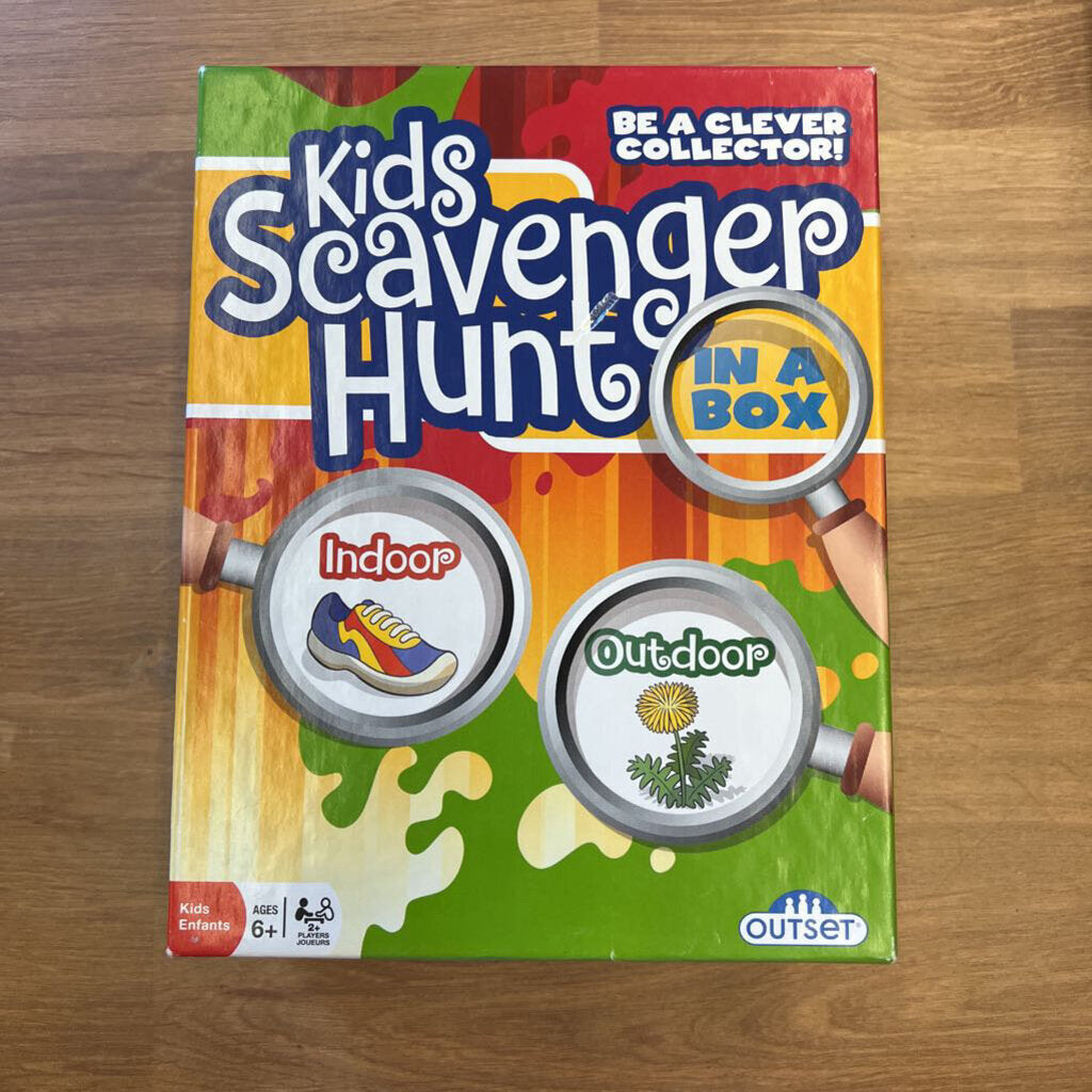Kids Scavenger Hunt Game
