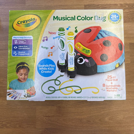 NEW Crayola Musical Color Bug