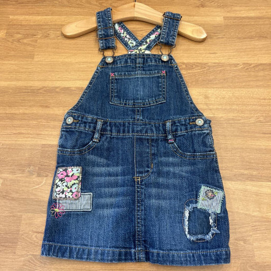 Genuine Kids Patch Denim Jumper - 3T