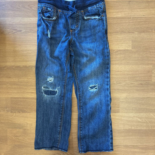 Old Navy Distressed Relaxed Pull On Jeans - 3T