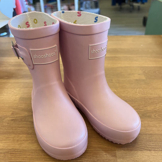 NEW Shooshoos Pink Rank Boots - 6