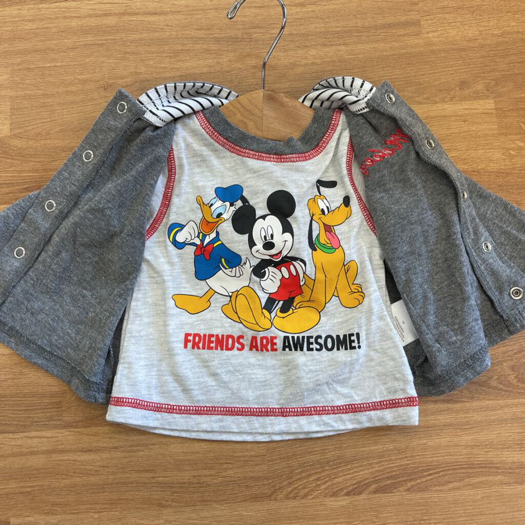Disney Baby Mickey Two Pc Top Set - 3m