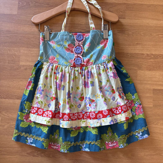 Matilda Jane Flower Halter Apron Top 6