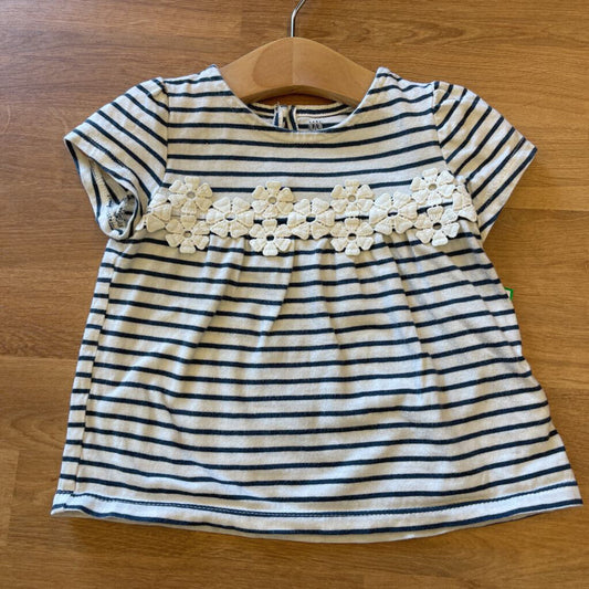 Baby Gap Stripe SS Tee - 18/24m